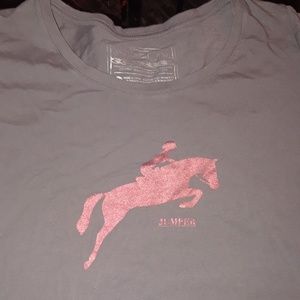 IRIDEON equestrain apparel Tops - Equestrian training tee IRIDEON equestrain apparel Tops - Equestrian training tee